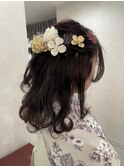 卒業式ヘアセット