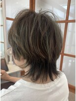 キール 海浜幕張(keel)&nbsp;マッシュウルフ×オリーブグレージュ×ミセス