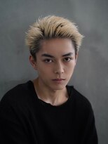 フィフス トウキョウ (fifth TOKYO)&nbsp;スパイキーショートツイストパーマツーブロック刈り上げブリーチ