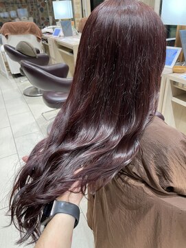 アース 佐世保早岐店(HAIR&MAKE EARTH) ボルドー系カラー