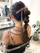 【高間香鈴】結婚式ヘアアレンジ♪