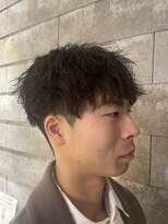 ニアウ 伊勢崎連取店(Niau)&nbsp;メンズマッシュツイストスパイラルパーマ