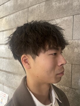 ニアウ 伊勢崎連取店(Niau) メンズマッシュツイストスパイラルパーマ