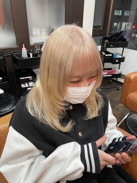 ボアップ(boappu) #ハイトーン＃ヘアカラー