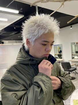 ゼスト 八王子店(ZEST) スパイキーショート/メンズショート/ハイトーン【丸山武志】