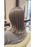 グレージュ系バレイヤージュ 仙台 岩切 アリエス 多賀城 美容室