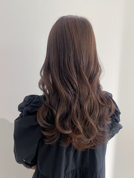 アヴァンスクロス あべのルシアス店(AVANCE.CROSS) アッシュベージュ×髪質改善カラー