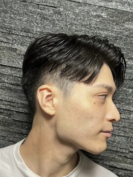 ヒロギンザ 新橋日比谷口店(HIRO GINZA) 七三分けナチュラルスタイル