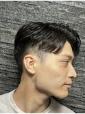 七三分けナチュラルスタイル