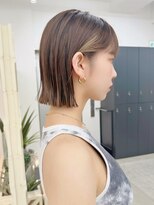 ノエ ナゴヤ(NOE NAGOYA)&nbsp;斬りっぱなしボブ×透明感カラーT36