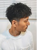 大人メンズショートパーマ 辻堂湘南メンズヘア メンズパーマ黒髪