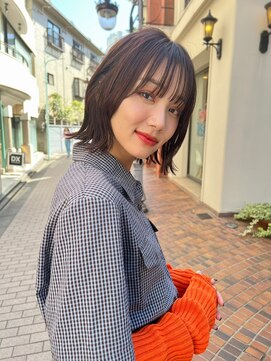 メルト 新宿(Melt) Melt【新宿】春カラー×切りっぱなしボブ