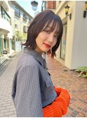 Melt【新宿】春カラー×切りっぱなしボブ