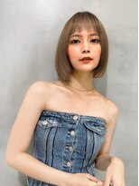 ロンド ジュルード 名古屋(Lond jeloud)&nbsp;ショート ボブ インナーカラー 韓国風5424