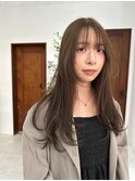 【OORRY.etwa】ブリーチなしダブルカラーミルクティーベージュ