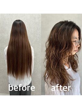 ウル バイ ドット(ulu by dot.) 【仁藤】縦落ちスパイラルパーマ[町田/町田駅/髪質改善]