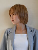 アース 溝の口店(HAIR&MAKE EARTH)&nbsp;ワンカールボブ[溝の口/髪質改善/縮毛矯正/白髪ぼかし]