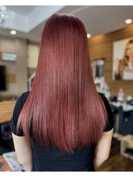 ヘアーメイク ダンス(hair make DANCE) *チェリーブラウン|米子で叶うツヤカラー*