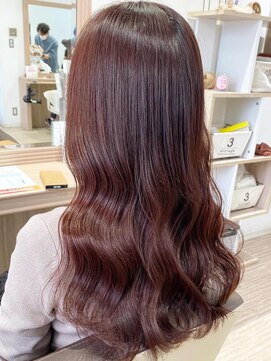 アッシュ ひばりが丘店(Ash) 髪質改善カラー　ブリーチなしラベンダーピンク