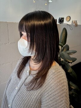 ローリーポーリークラウン(Roly Poly Clown) ウルフから内巻きレイヤー/伸ばしかけの方に◎/こえだ