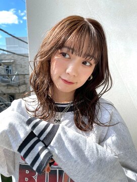 ワンズ ナゴヤ ヴィラ 名古屋栄(ONE's NAGOYA VILA) 黒髪クラゲヘアー/オリーブグレー/小顔ココアベージュ