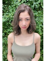 リークフー(Ree cu fuu)&nbsp;小顔冬カットふんわりレイヤー大人可愛い透明感カラー