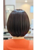 フィルアップヘア (fill up Hair)&nbsp;冬のサラツヤ◎髪質改善縮毛矯正×ナチュラルボブ