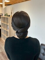 アパートメントヘアー&nbsp;佐賀/ヘアセット/ヘアアレンジ/結婚式/二次会/成人式/リボン