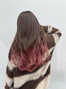 アライブ キチジョウジ(ALIVE Kichijoji) 【ALIVE吉祥寺】ピンクグラデーションカラーココアベージュ