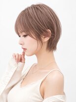 キャロル(CAROL)&nbsp;韓国風ショート　ミルクティーベージュ