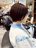 ヘアーカッティングガーデン ジャック モアザン 梅田店&nbsp;チョコレートブラウン×フラットトップ