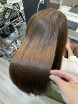 ルッカランス 経堂店(Lucca Lance)&nbsp;美髪メテオカラー/ミルクブラウン/20代/30代/40代/経堂/艶髪