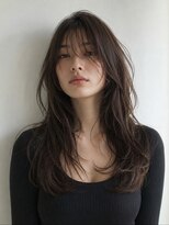 ダル 渋谷/表参道(DAL.)&nbsp;レイヤーカットハッシュカット透明感カラー顔まわりカット