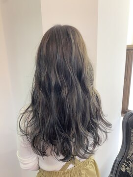 遊人セントラル(CENTRAL) ☆ブルーカラー&ニュアンスロング☆