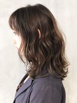 アイティー バイ アルバム 浦和店(IT by ALBUM) カーキベージュ_オリーブカラーハイライトカラー_ba249171