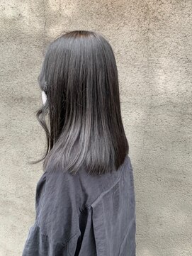 スイート ヘアデザイン(Suite HAIR DESIGN) ブルーブラック と ロブ