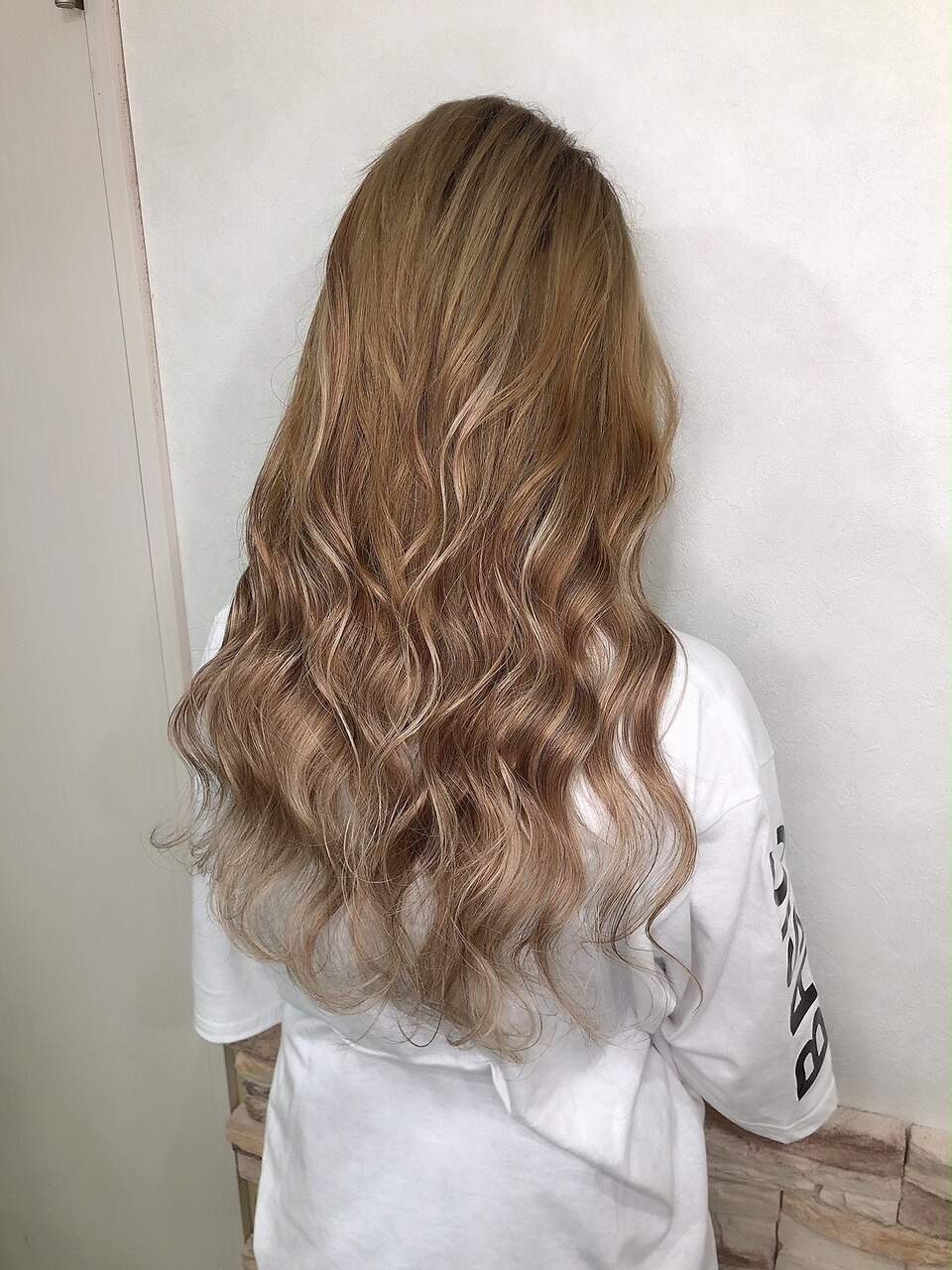 ハニーラテミルク#シールエクステ#地毛風カラー#小顔ヘア#町田