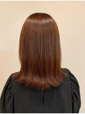 深みのあるオレンジブラウン