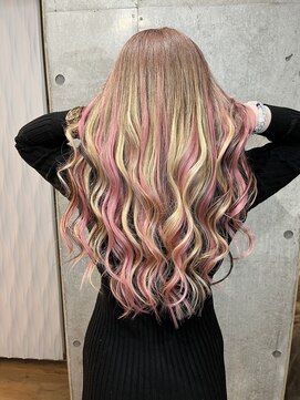 ミラシィ 稲毛(Mirashy) コーラルピンク　×　シールエクステ