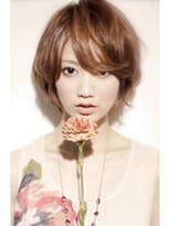 ヘアリゾートエーアイ 秋葉原店(hair resort Ai) ショート流しか×バング×耳かけが、クールフェイスショート