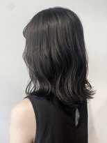 ナルヘアー 越谷(Nalu hair) オリーブグレージュカラー/外ハネロブ
