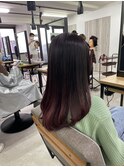 グラデーションカラー ケアブリーチ