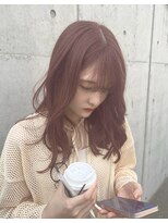 ジーナ 福岡天神(Zina) 【冨田侑矢】pink brown × 艶巻き髪