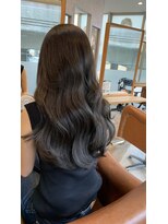 パルフェ ヘアー バイ オーク 九大学研都市(parfait hair byOAK) ホワイトグレー　バイオレット