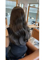 パルフェ ヘアー バイ オーク 九大学研都市(parfait hair byOAK)&nbsp;ホワイトグレー　バイオレット