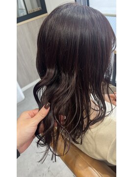 テラスヘア 新潟駅南(TERRACE hair) 【艶カラー】深みのある暖色ブラウン◎