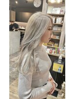 ハク(haku)&nbsp;ホワイトミルクティー×レイヤーカット