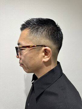 ランソ 新宿(RUNSO) フェザーパーマ×サーフカール×刈り上げセンターパート