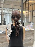 【Feria】 編みおろしヘアアレンジ  福田沙也加