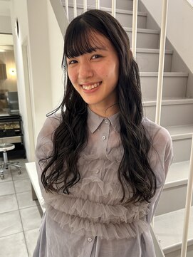 メルト 西梅田店(melt) #ロングパーマ #ニュアンスパーマ